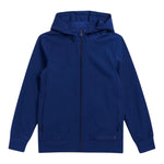 Save The Duck Giubbino Tinta Unita con Zip E Cappuccio per Bambino JF2212X BLU SAVE THE DUCK 