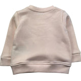 Trussardi Felpa Chiusa Girocollo Tinta Unita con Logo per Neonata TIP26014FE ROSA TRUSSARDI 