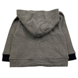 MANUEL RITZ felpa chiusa con cappuccio tinta unita con logo Grigio per Neonato MR2803X GRIGIO MANUEL RITZ 