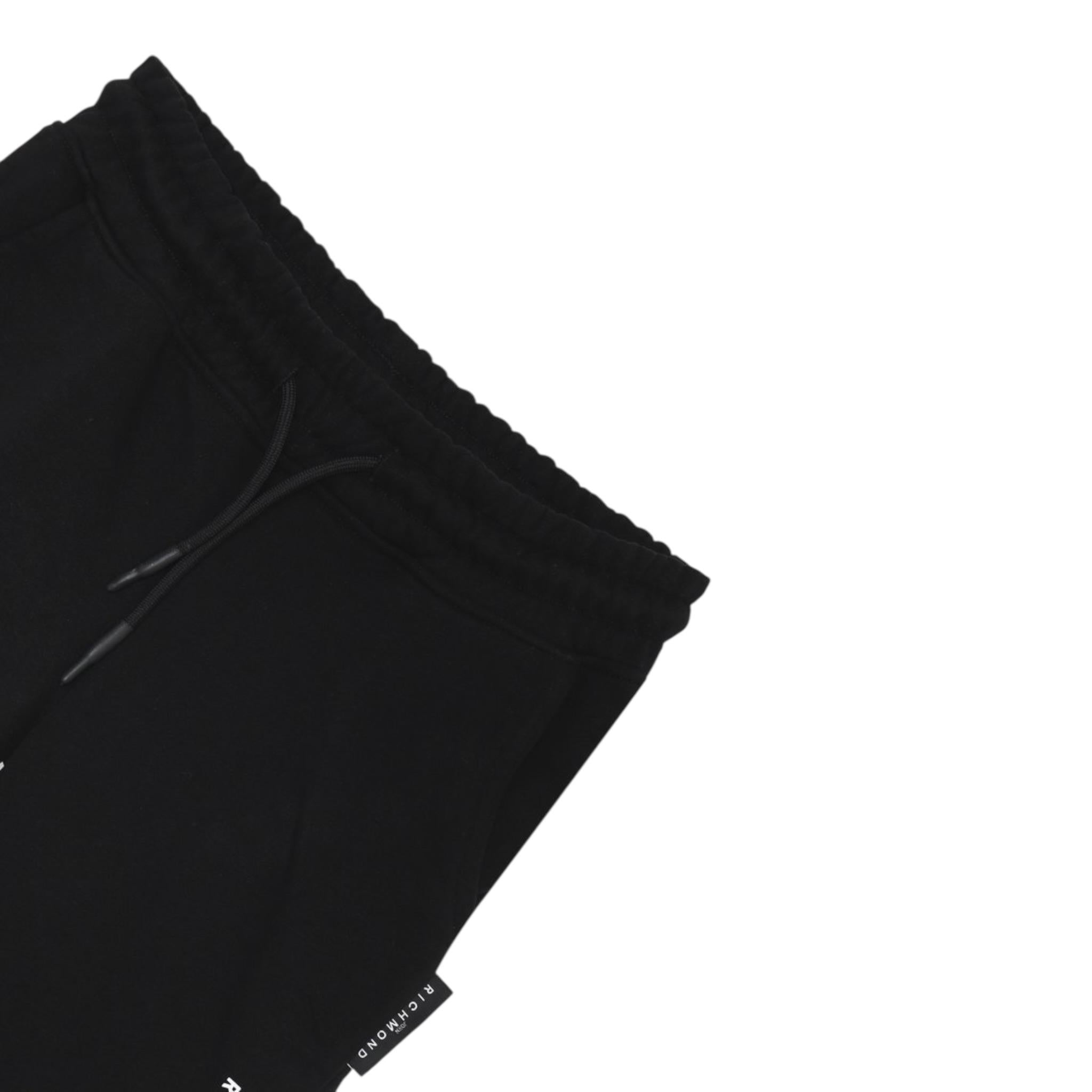 John Richmond Bermuda Tuta Tinta Unita con Logo per Bambino RBP35009BE NERO JOHN RICHMOND 