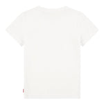 Levi'S T-Shirt Girocollo Tinta Unita con Logo per Bambino 9EA100 BIANCO LEVI'S 
