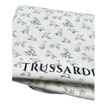 Trussardi Coperta Tinta Unita con Stampe Logo per Neonato TL26004CE BIANCO TRUSSARDI 