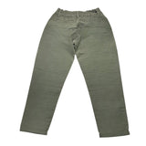 Over-D Pantalone Tinta Unita Con Elastico In Vita Verde Per Bambino