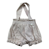 Le Bebe Pagliaccetto Tinta Unita con Ricami per Neonata LBG6390 BEIGE LE BEBE 