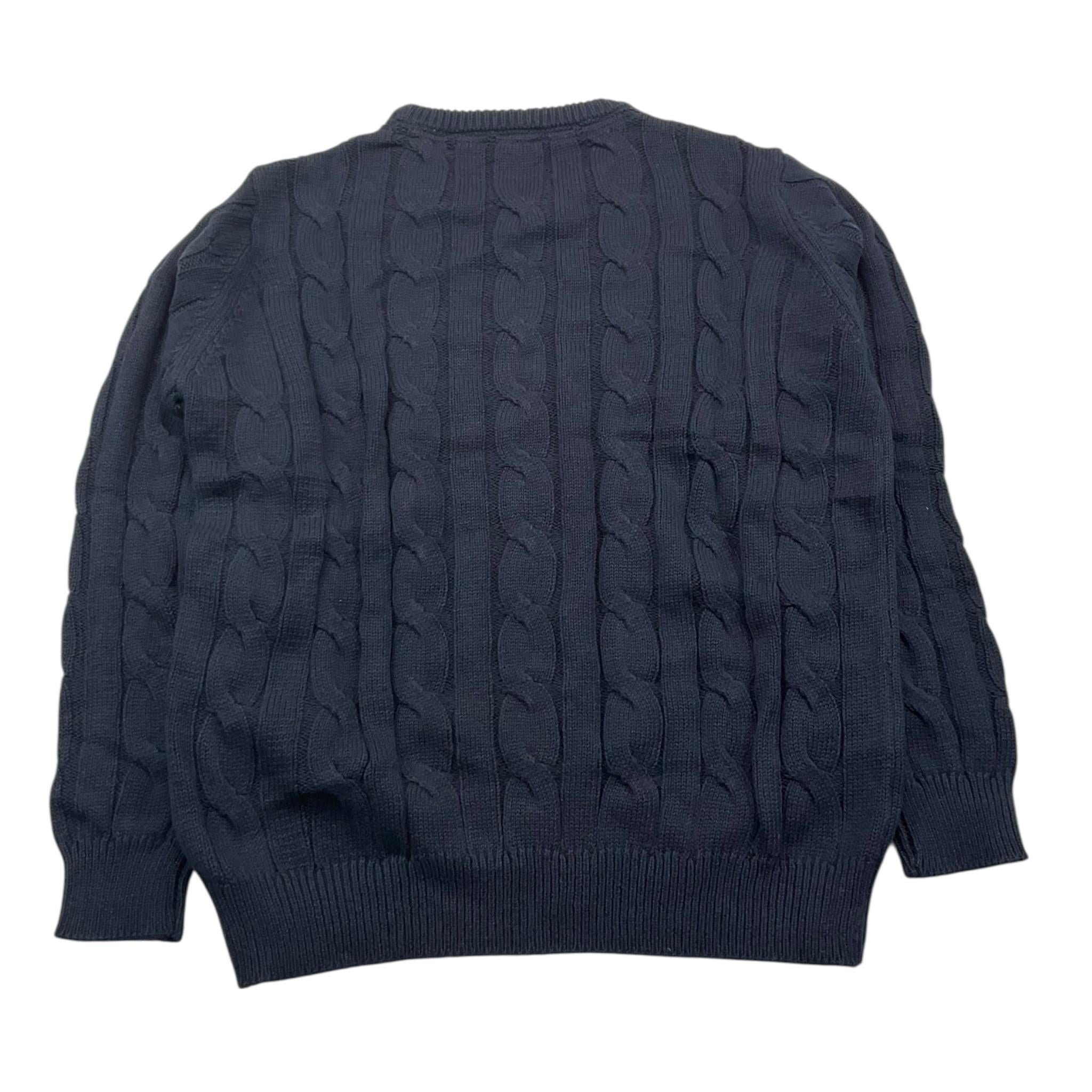 U.S. POLO ASSN maglia girocollo tinta unita Blu per Bambino US40573004 BLU U.S. POLO ASSN 