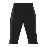 John Richmond Pantalone Tinta Unita con Elastico In Vita per Bambino RBP24189PAJ NERO JOHN RICHMOND 