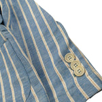 Aletta Giacca Tinta Unita con Fantasia A Righe per Bambino N23080 AZZURRO ALETTA 