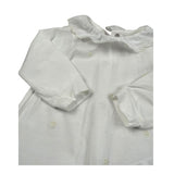 Le Bebe Tutina Manica Lunga Tinta Unita per Neonata LBG5761 BIANCO LE BEBE 