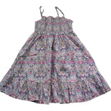 Saint Barth Abito Bretelline Stampa Fantasia Floreale per Bambina MIKI00001 ROSA SAINT BARTH 