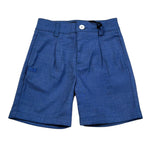 Daniele Alessandrini Bermuda Tinta Unita con Girovita Regolabile per Neonato 1296S00051N BLU DANIELE ALESSANDRINI 