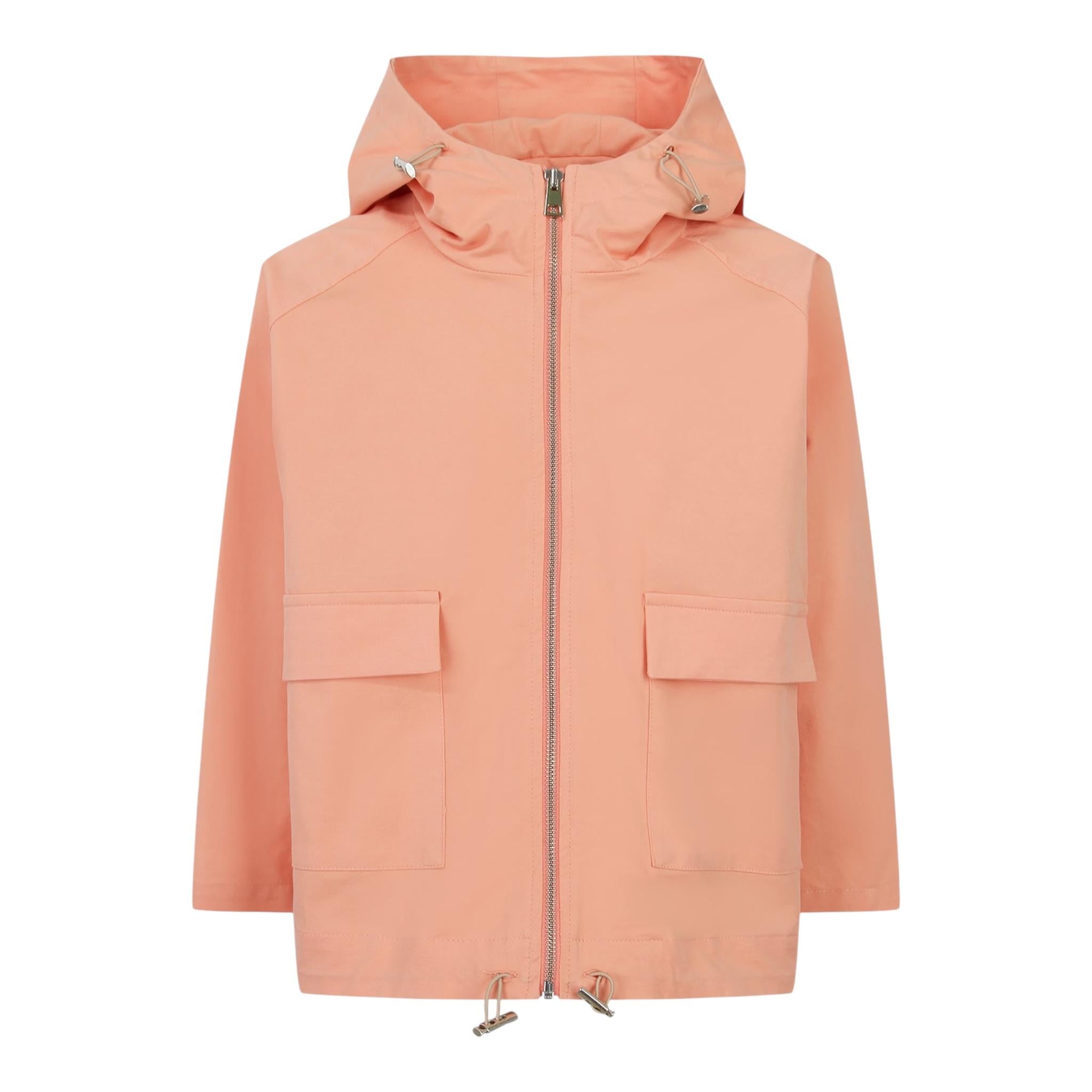 Vicolo Trench Tinta Unita con Cappuccio per Bambina 3145OZ0008 PESCA VICOLO 