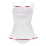 Monnalisacostume Tinta Unita con Stampa per Neonata 19E066N BIANCO MONNALISA 