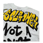 Disclaimer T-Shirt Girocollo Tinta Unita con Stampa per Bambino 25EDK58431 BIANCO DISCLAIMER 