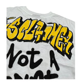 Disclaimer T-Shirt Girocollo Tinta Unita con Stampa per Bambino 25EDK58431 BIANCO DISCLAIMER 