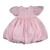 Moschino Abito Tinta Unita con Stampa per Neonata MDV0DE ROSA MOSCHINO 