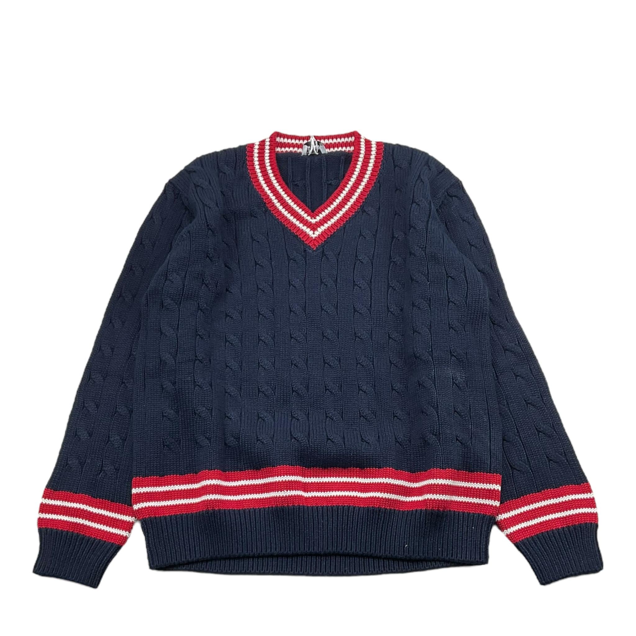 IL GUFO maglia tinta unita con profili in contrasto Blu per Bambino A24MA467EM109 BLU IL GUFO 