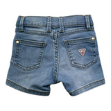 Guess Short Tinta Unita In Denim per Neonata K4RD09D4CA0XX AZZURRO GUESS 