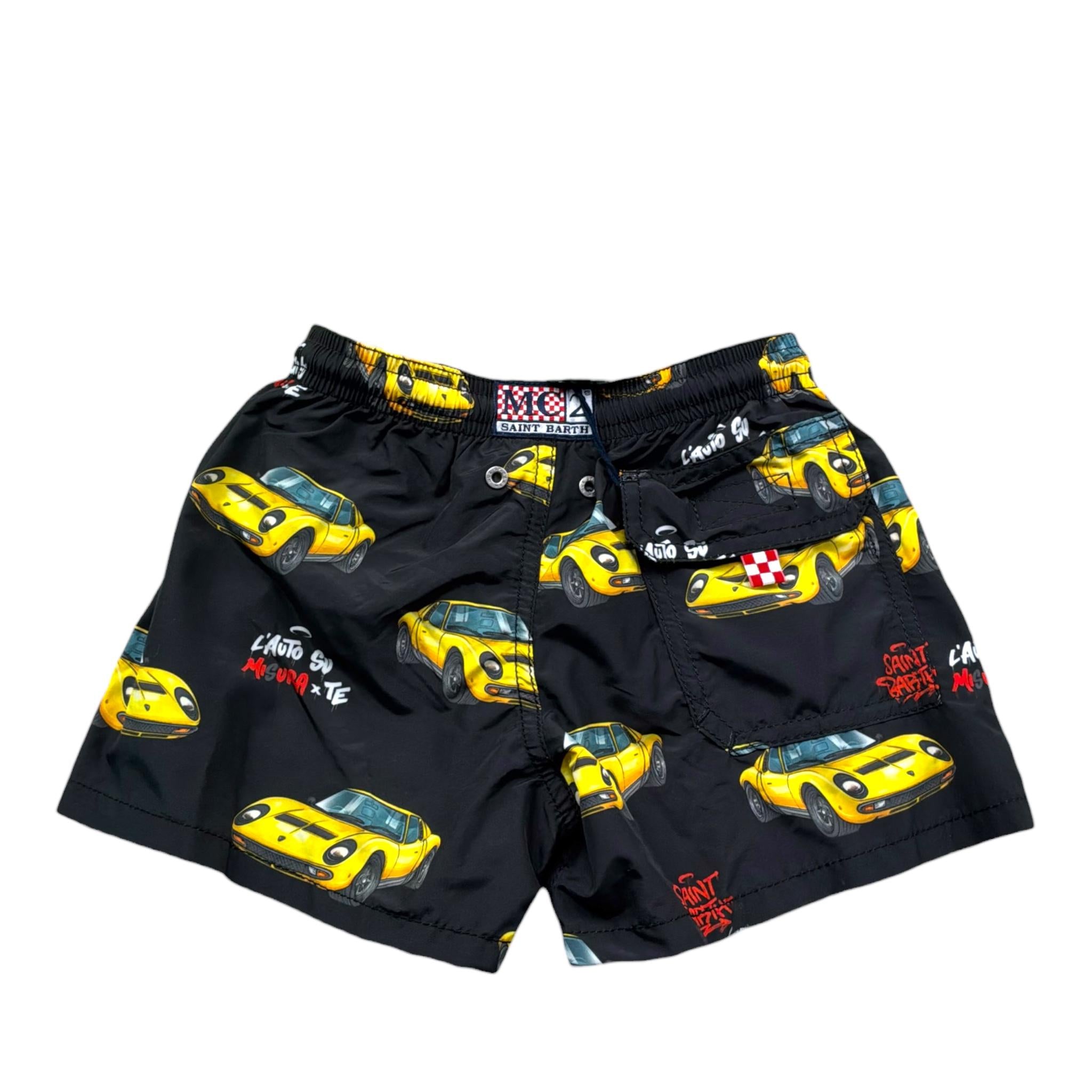 Saint Barth Costume Stampa Fantasia per Bambino JEANSJEA0004 NERO SAINT BARTH 