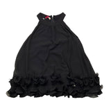 Liu Jo Top Tinta Unita Cn Voila Nero Per Bambina