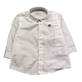 Mayoral Camicia Manica Lunga Tinta Unita per Neonato 124N BIANCO MAYORAL 