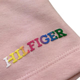Tommy Hilfiger Short Tinta Unita con Stampa per Bambina KG0KG07850 ROSA TOMMY HILFIGER 