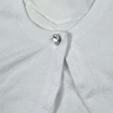 Monnalisa Coprispalle Tinta Unita per Bambina 171800 BIANCO MONNALISA 