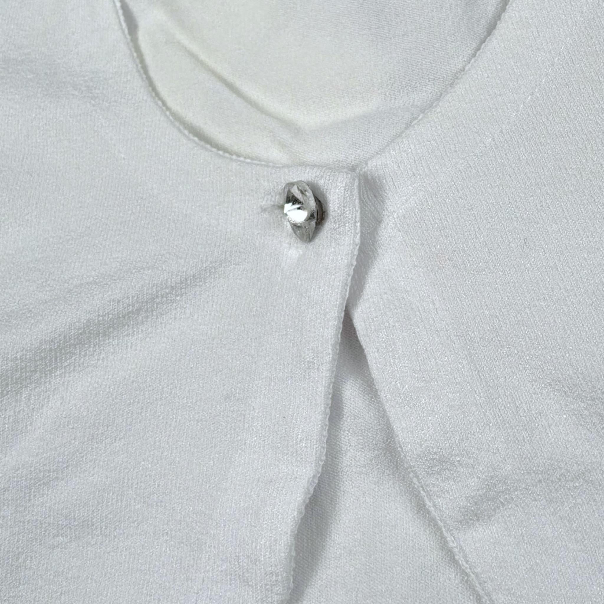 Monnalisa Coprispalle Tinta Unita per Bambina 171800 BIANCO MONNALISA 