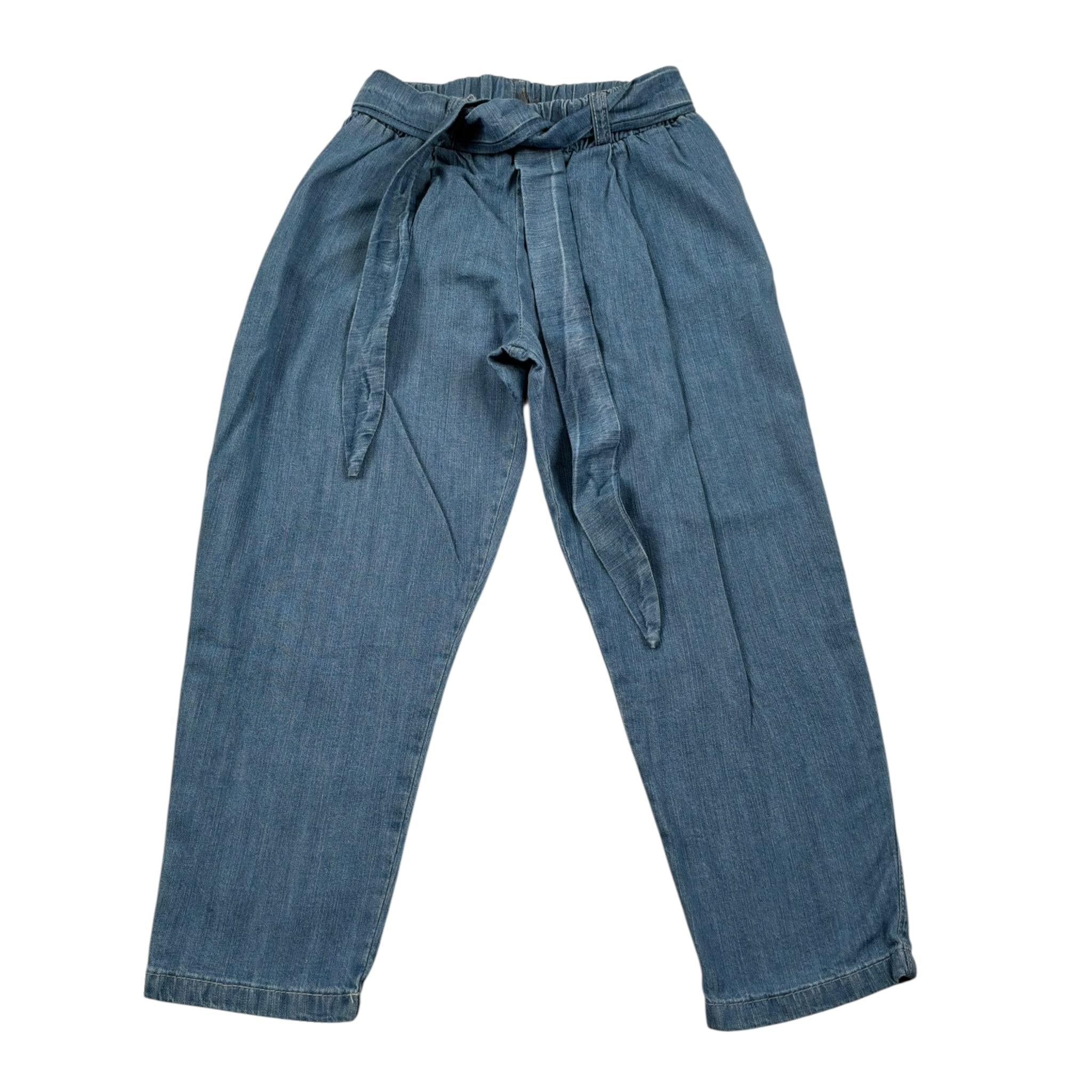 J.O. Milano Pantalone Tinta Unita con Elastico In Vita per Neonata 574Q3 AZZURRO J.O. MILANO 