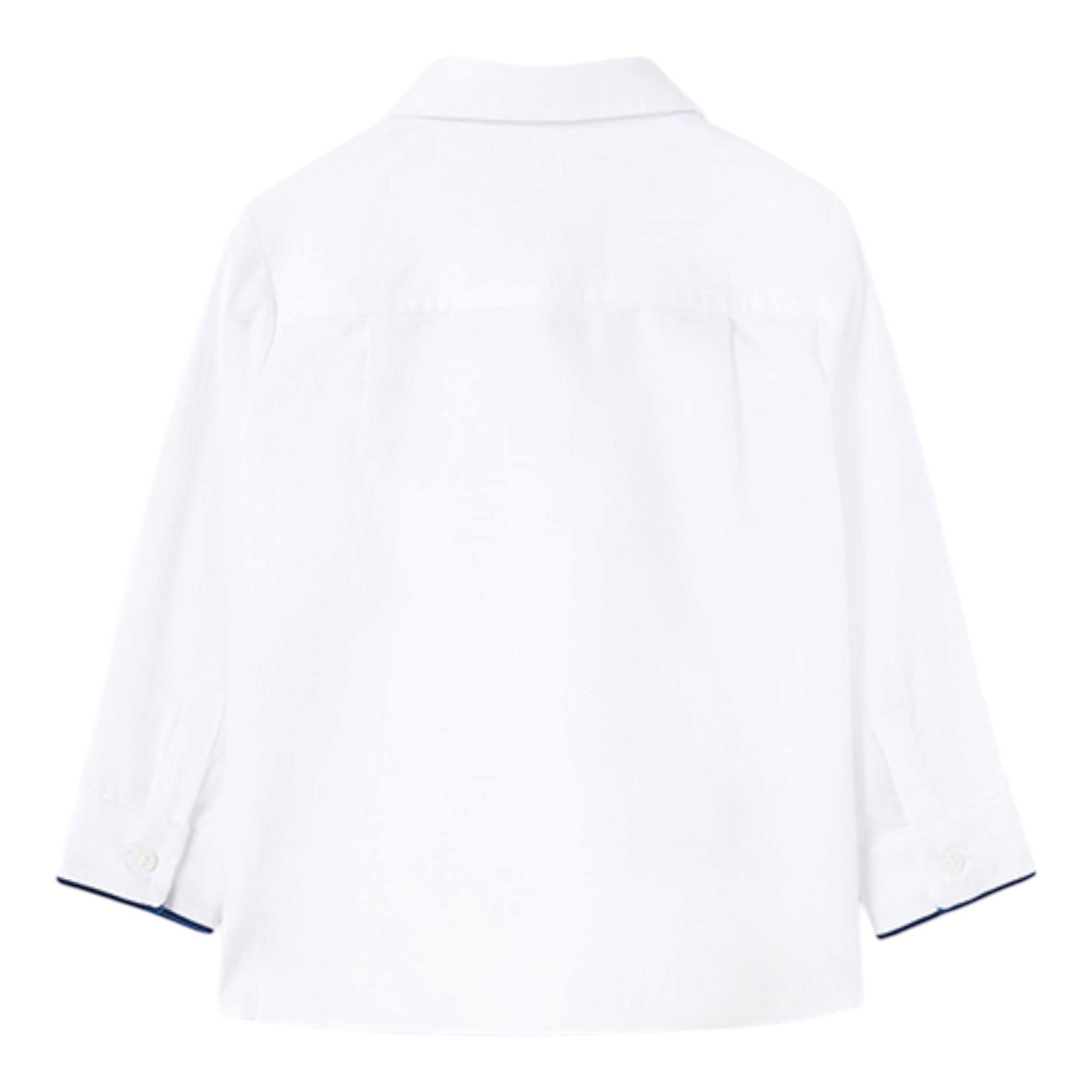 ABEL & LULA camicia tinta unita con bottoni Bianco per Neonato 5648 BIANCO ABEL & LULA 