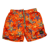 F**K Costume Modello Boxer Tinta Unita con Stampa per Bambino FJ242040X04 ARANCIONE F**K 