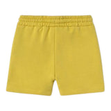 Mayoral Bermuda In Felpa Tinta Unita con Stampe per Neonato 1242X GIALLO MAYORAL 