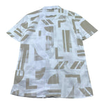 Antony Morato Camicia Tinta Unita con Fantasia Mezza Manica per Bambino MKSS00073X BIANCO ANTONY MORATO 