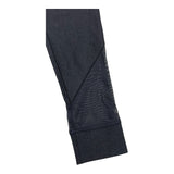 Burberry Leggins Tinta Unita Con Trasparenza Nero Per Bambina