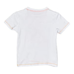 Guess T-Shirt Tinta Unita con Stampa per Bambino N5GI00K8HM4 BIANCO GUESS 