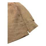 Little Bear Camicia Tinta Unita con Colletto Coreano per Neonato 8222N MARRONE LITTLE BEAR 