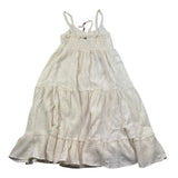 Please Abito Bretelline Tinta Unita per Bambina ABB6080G72 BEIGE PLEASE 