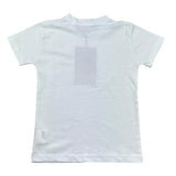 Make T-Shirt Girocollo Tinta Unita per Bambino 101BJ BIANCO MAKE 