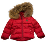 BLAUER giubbino tinta unita con zip e cappuccio Rosso per Neonato 23WBBXC02296X ROSSO BLAUER 