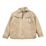 PAOLO PECORA giubbino tinta unita con zip Beige per Bambino PP4170 BEIGE PAOLO PECORA 