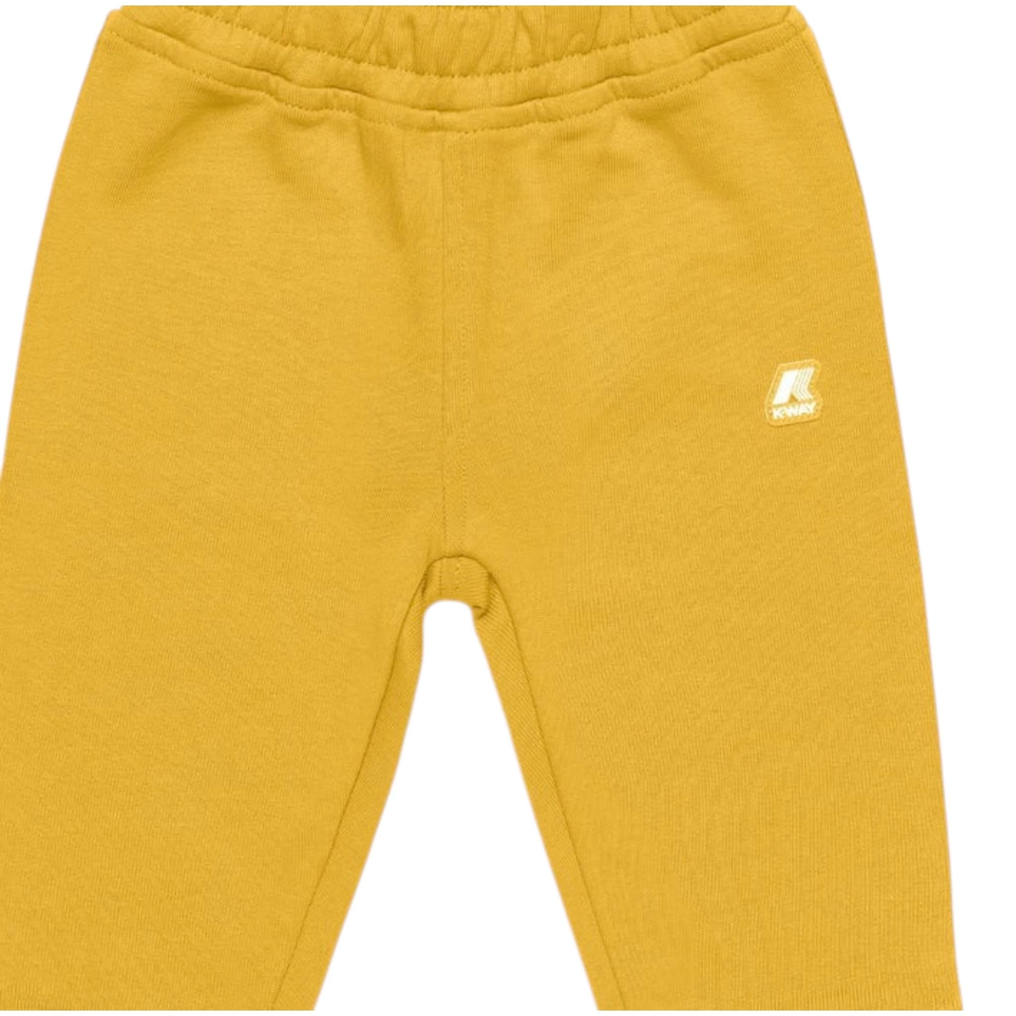 K-Way Pantalone Modello Tuta Tinta Unita con Logo per Neonato K4128DW OCRA K-WAY 