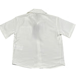 Paolo Pecora Camicia Mezza Manica Tinta Unita per Bambino PP4302 BIANCO PAOLO PECORA 