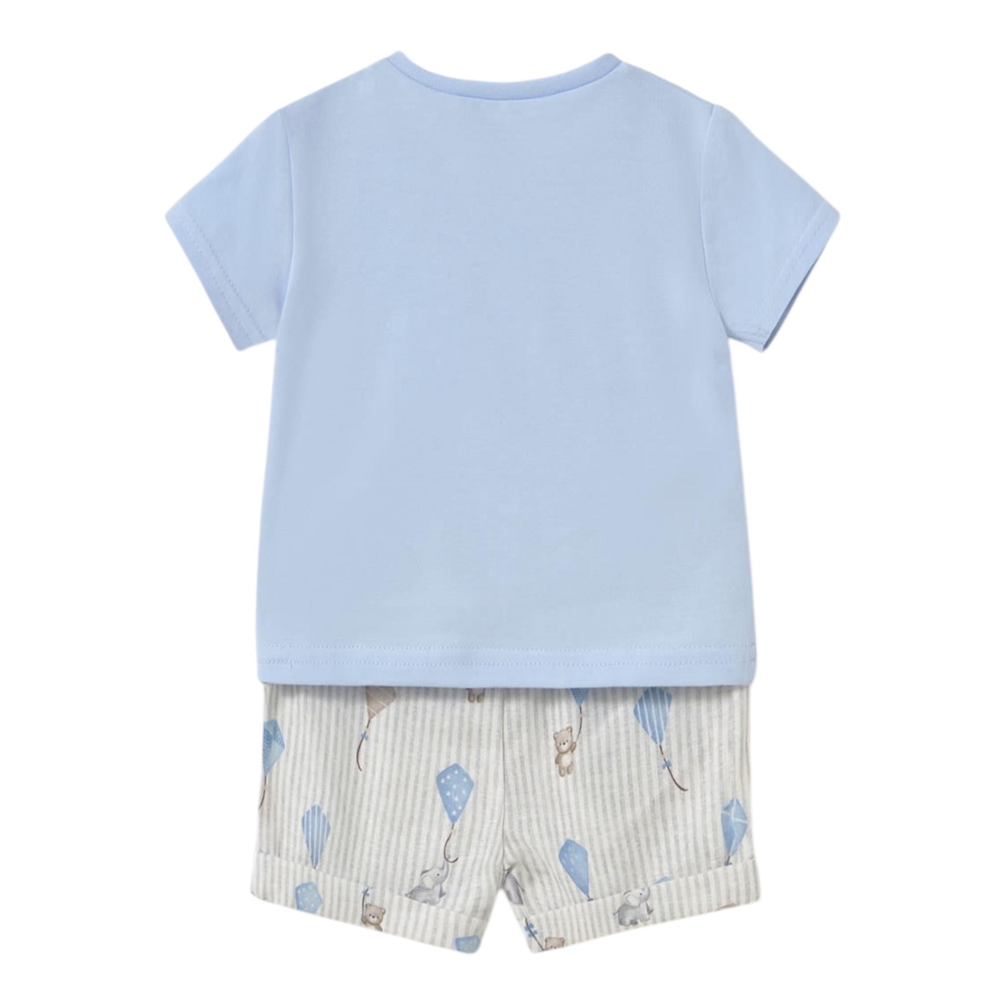 Mayoral Completo 2 Pezzi T-Shirt-Culottw per Neonato 1202 AZZURRO MAYORAL 