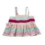 John Richmond Top Giromanica Stampe Logo Bianco per Bambina RGP25041TO BIANCO JOHN RICHMOND 