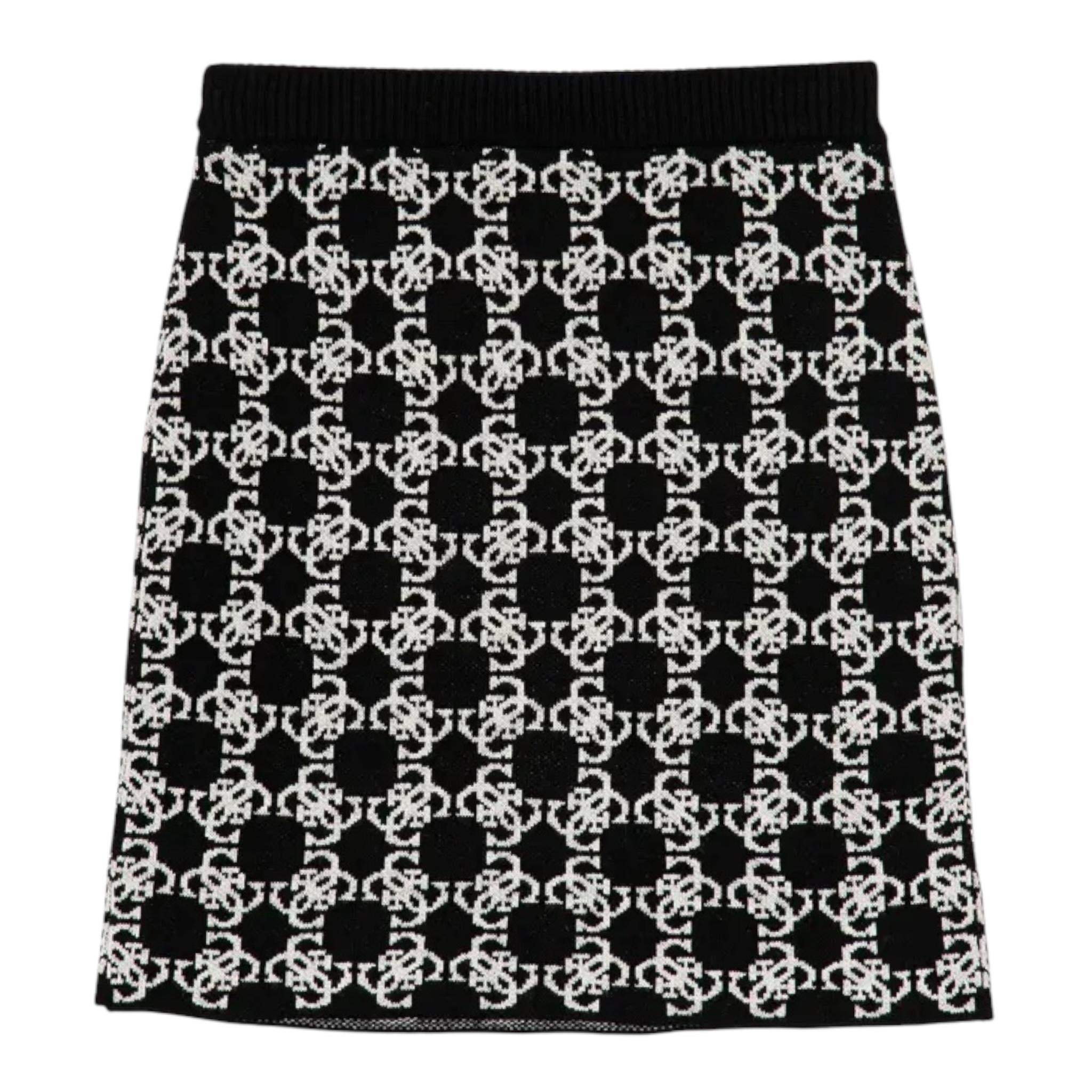 GUESS gonna tinta unita logata Nero per Bambina J4BD02Z3K10 NERO GUESS 