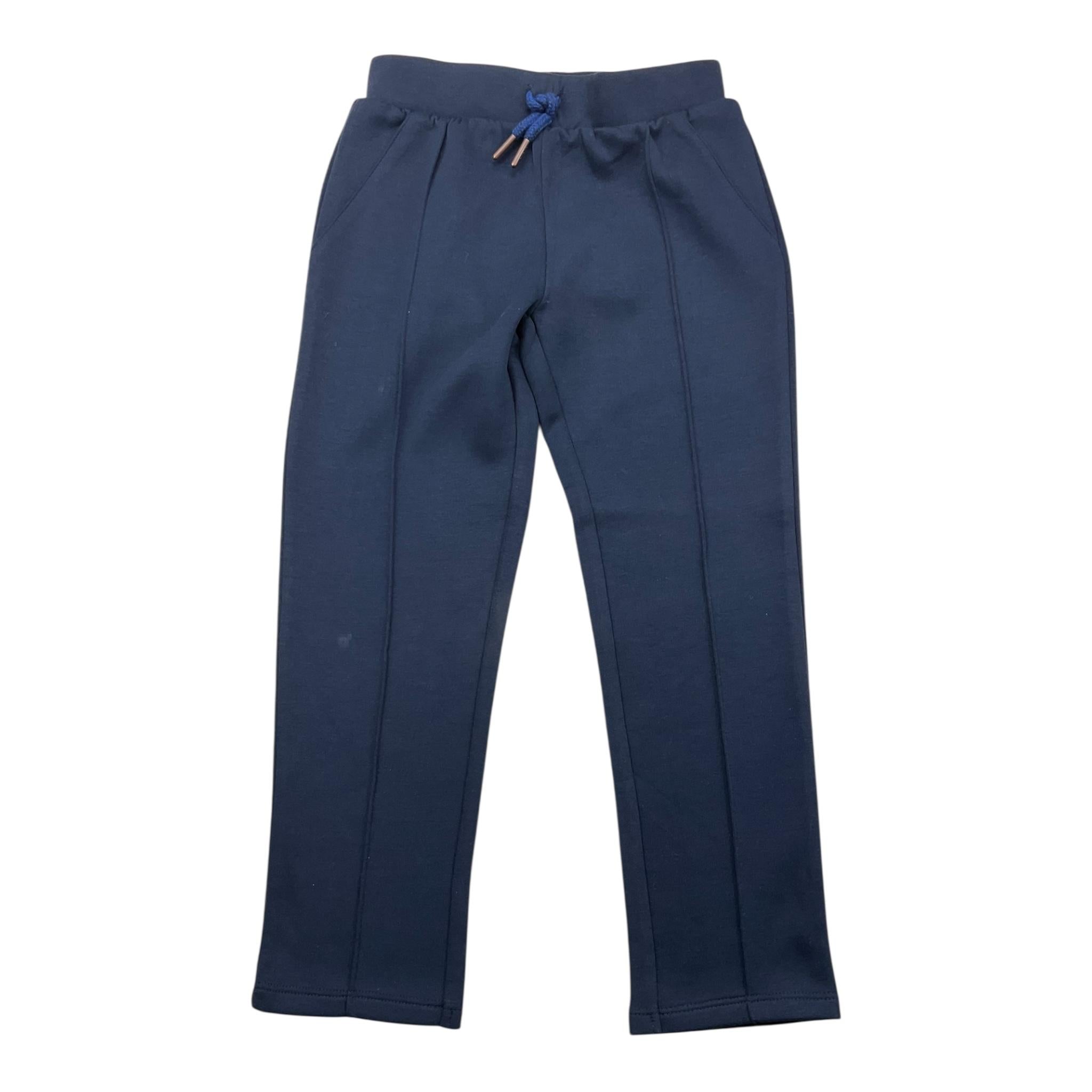 Carre'Ment Beau Leggins Tinta Unita con Elastico In Vita per Neonata Y30260 BLU CARRE'MENT BEAU 