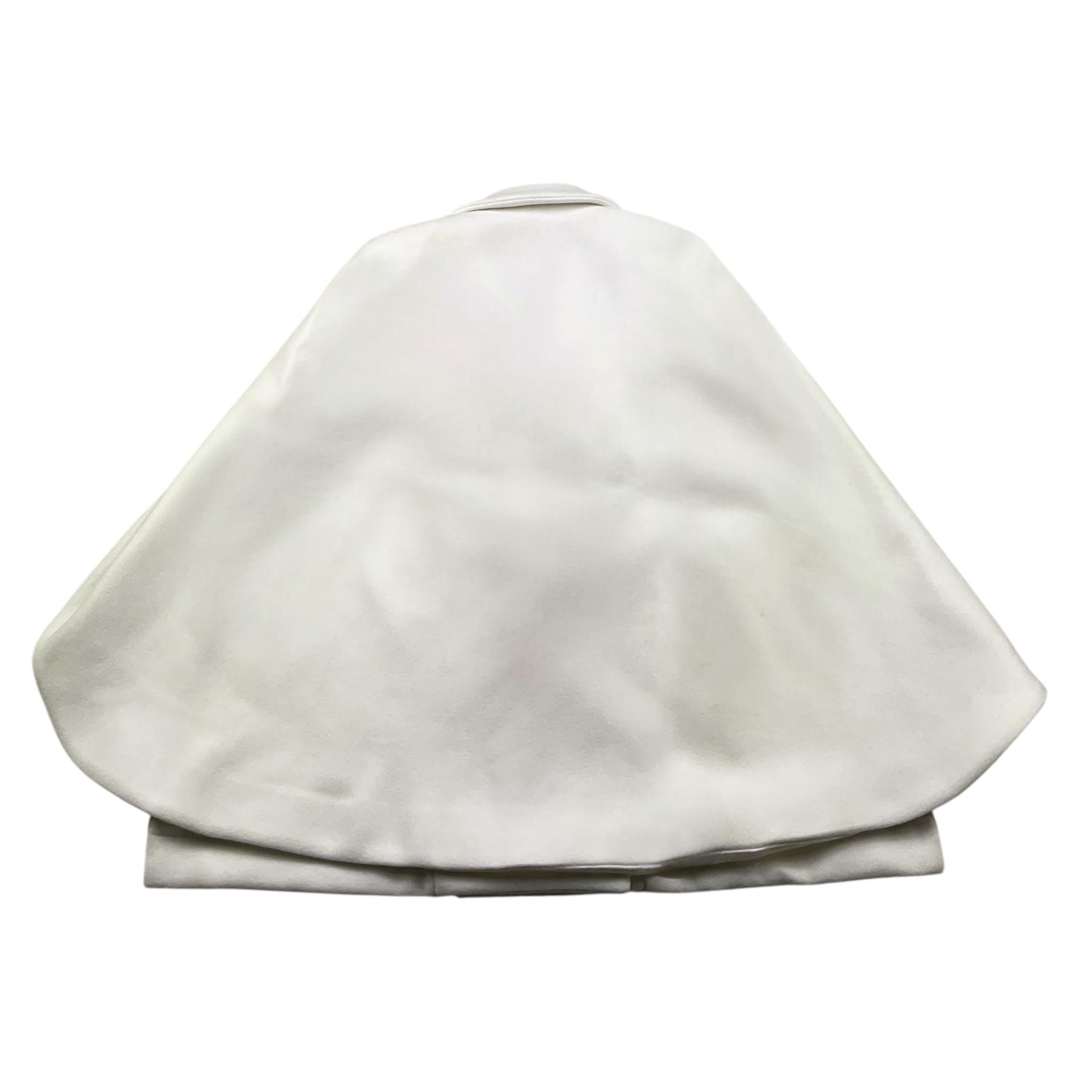 VICOLO cappotto modello mantella tinta unita doppiopetto Bianco per Bambina 3141OC00063 BIANCO VICOLO 