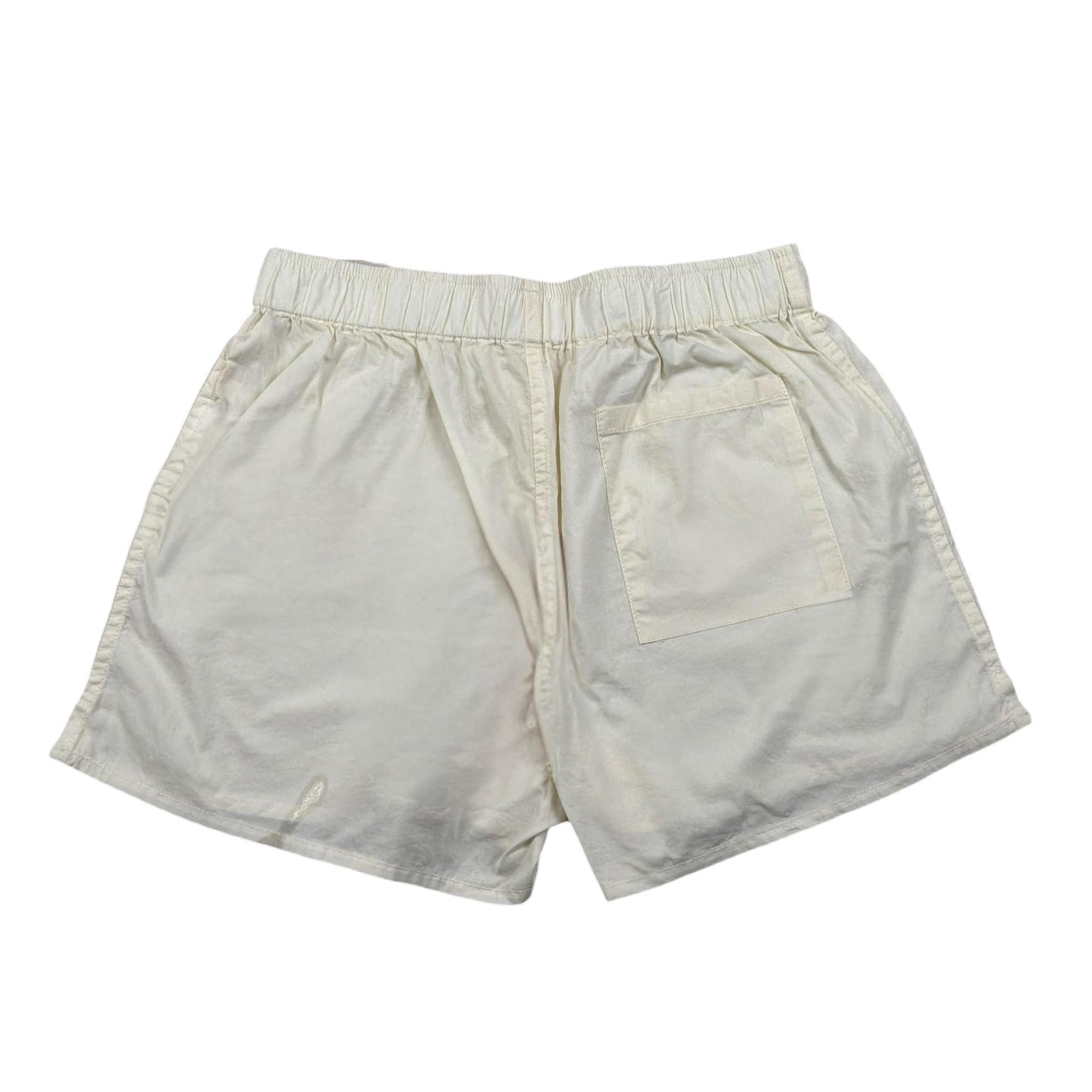 Saint Barth Short Tinta Unita con Elastico In Vita per Neonata BXY0010403 PANNA SAINT BARTH 