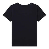 STELLA McCARTNEY t-shirt girocollo tinta unita con stampa Nero per Neonata TV8C81X NERO STELLA McCARTNEY 