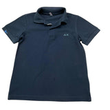 Sun68 Polo Mezza Manica Tinta Unita con Logo per Bambino A35301 BLU SUN68 