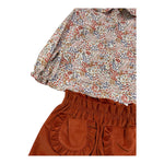 BARCELLINO completo 2 pezzi camicia-short Ruggine per Neonata 105907 RUGGINE BARCELLINO 